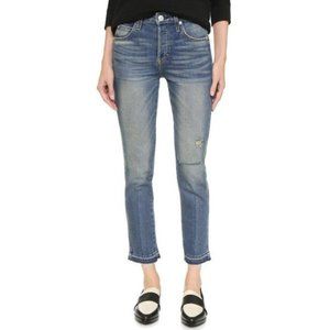 AMO Babe slim fit high rise jeans NWT